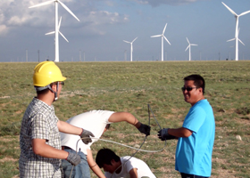 內(nèi)蒙古巴彥淖爾大唐風(fēng)場(chǎng)